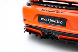Bakre Splitter (With Vertical Bars) för Porsche 718 Cayman GTS 982c