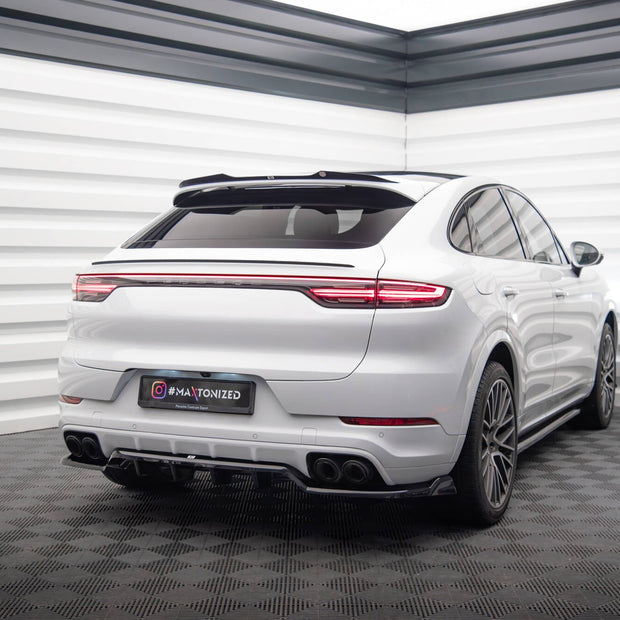 Bakre Splitter (With Vertical Bars) för Porsche Cayenne Coupe / SUV Mk3
