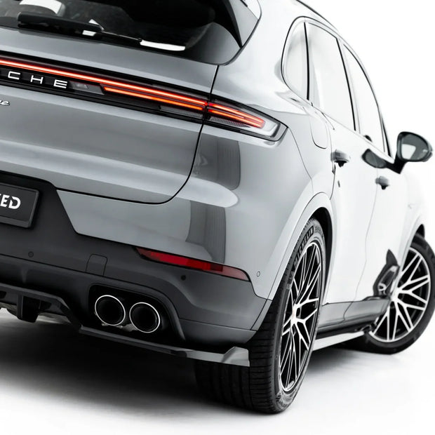 Bakre Splitter (With Vertical Bars) för Porsche Cayenne SUV / Coupe Mk3 Facelift
