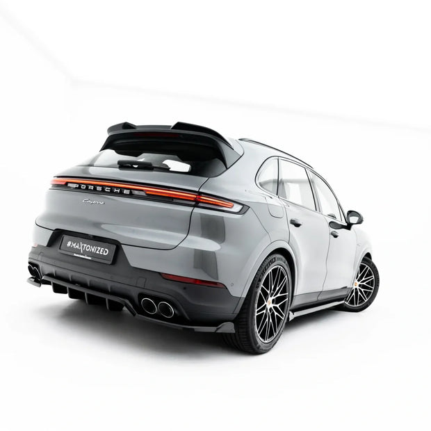 Bakre Splitter (With Vertical Bars) för Porsche Cayenne SUV / Coupe Mk3 Facelift