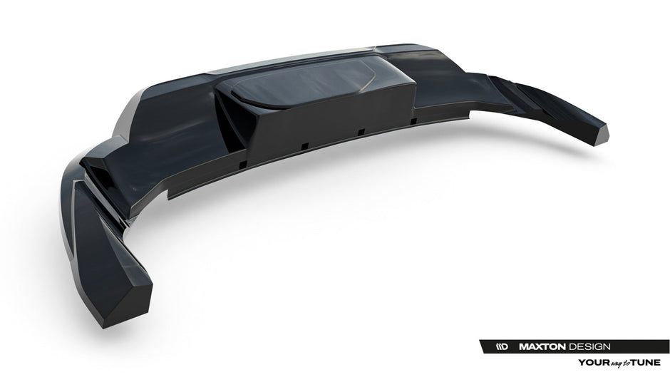 Bakre Splitter (With Vertical Bars) för Porsche Macan EV Mk1