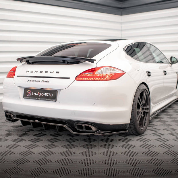Bakre Splitter (With Vertical Bars) för Porsche Panamera Turbo 970