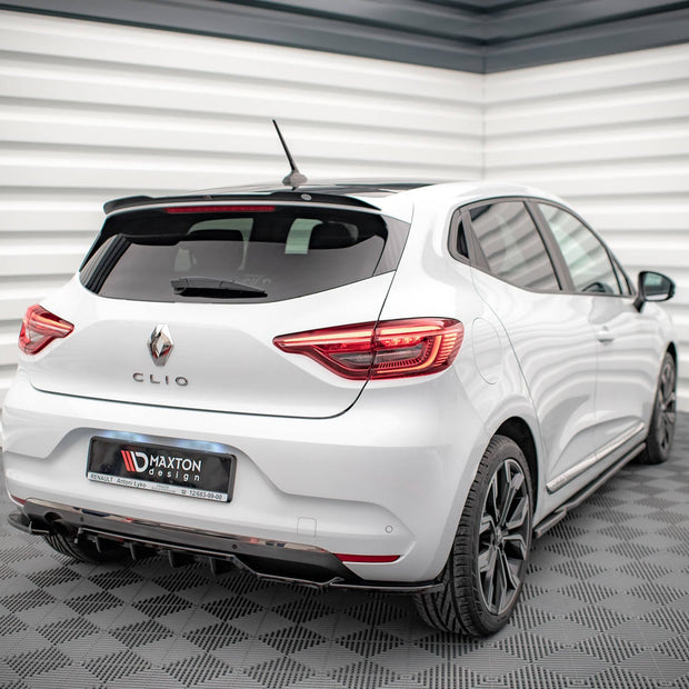 Bakre Splitter (With Vertical Bars) för Renault Clio Mk5