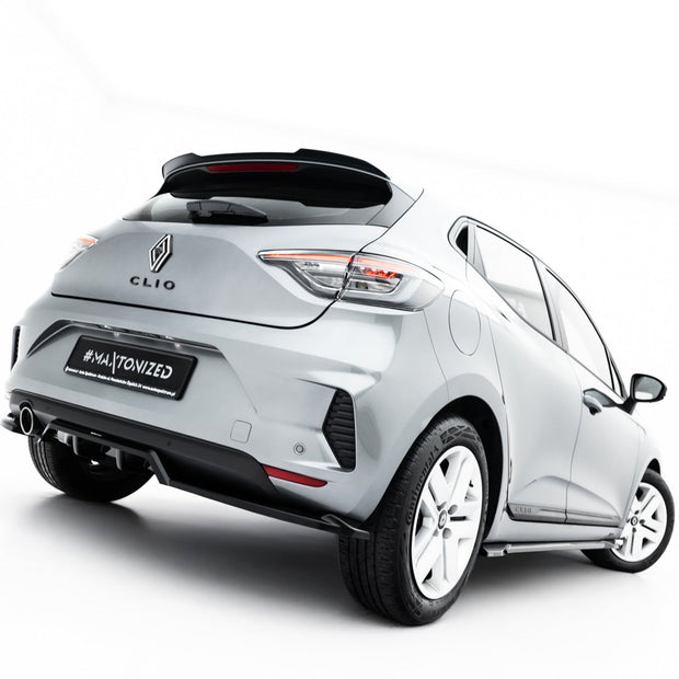 Bakre Splitter (With Vertical Bars) för Renault Clio Mk5 Facelift