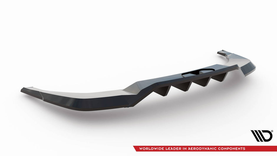 Bakre Splitter (With Vertical Bars) för Skoda Enyaq Coupe iV RS