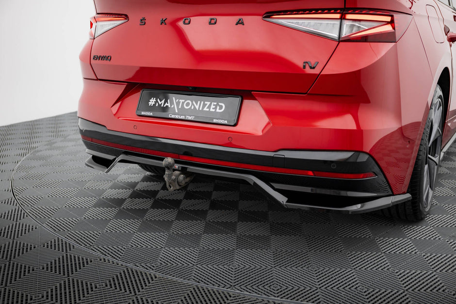 Bakre Splitter (With Vertical Bars) för Skoda Enyaq Coupe iV RS