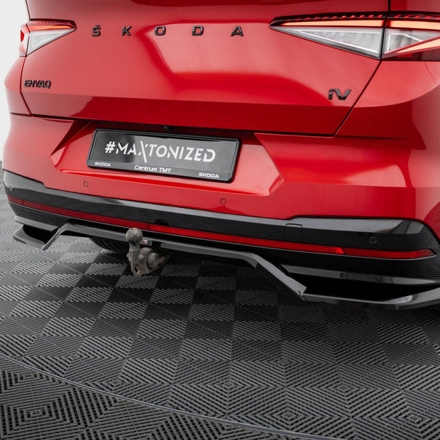 Bakre Splitter (With Vertical Bars) för Skoda Enyaq Coupe iV RS