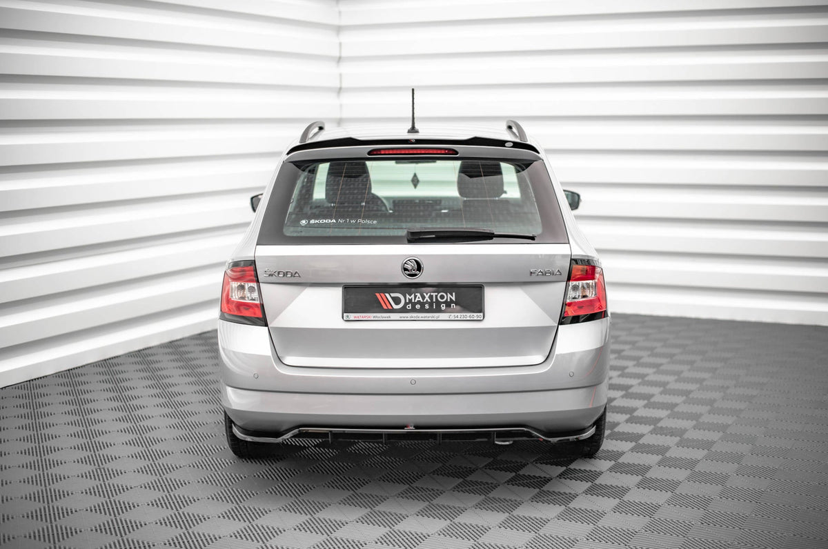 Bakre Splitter (With Vertical Bars) för Skoda Fabia Combi Mk3