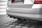 Bakre Splitter (With Vertical Bars) för Skoda Fabia Combi Mk3