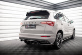 Bakre Splitter (With Vertical Bars) för Skoda Karoq Sportline Mk1 Facelift