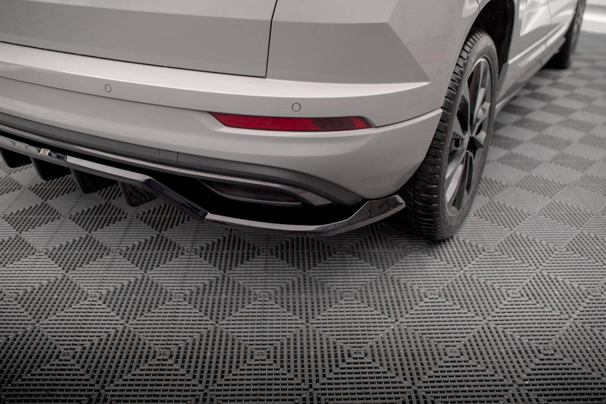 Bakre Splitter (With Vertical Bars) för Skoda Karoq Sportline Mk1 Facelift