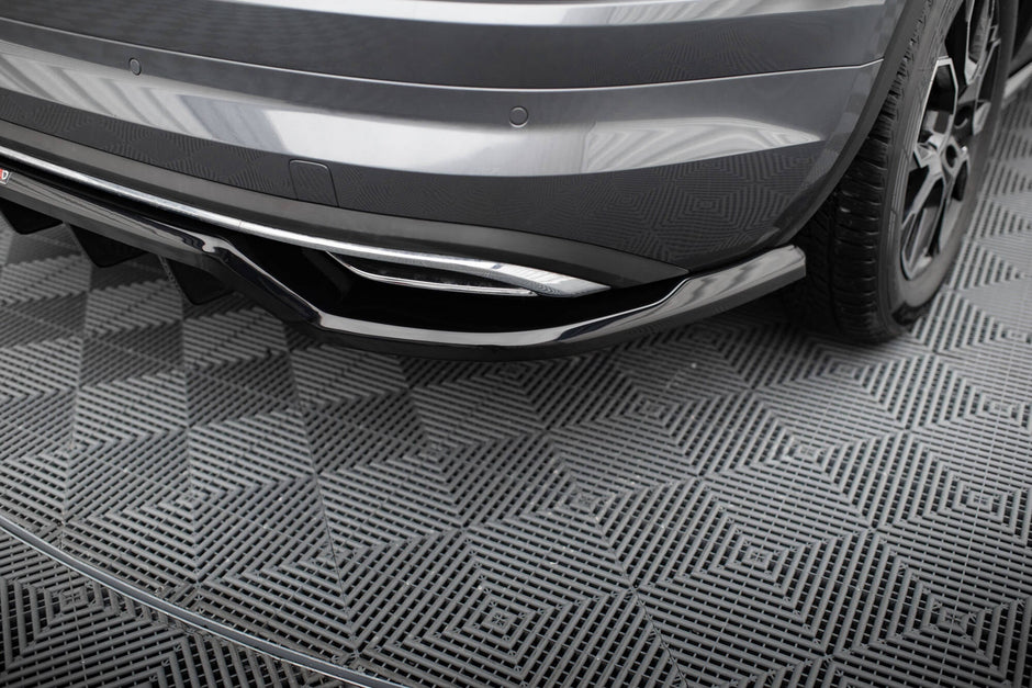 Bakre Splitter (With Vertical Bars) för Skoda Kodiaq Sportline Mk1 / Mk1 Facelift