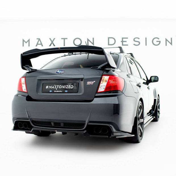 Bakre Splitter (With Vertical Bars) för Subaru Impreza WRX STI Mk3 Facelift