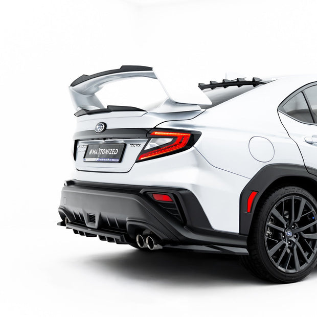Bakre Splitter (With Vertical Bars) för Subaru WRX STI Mk2