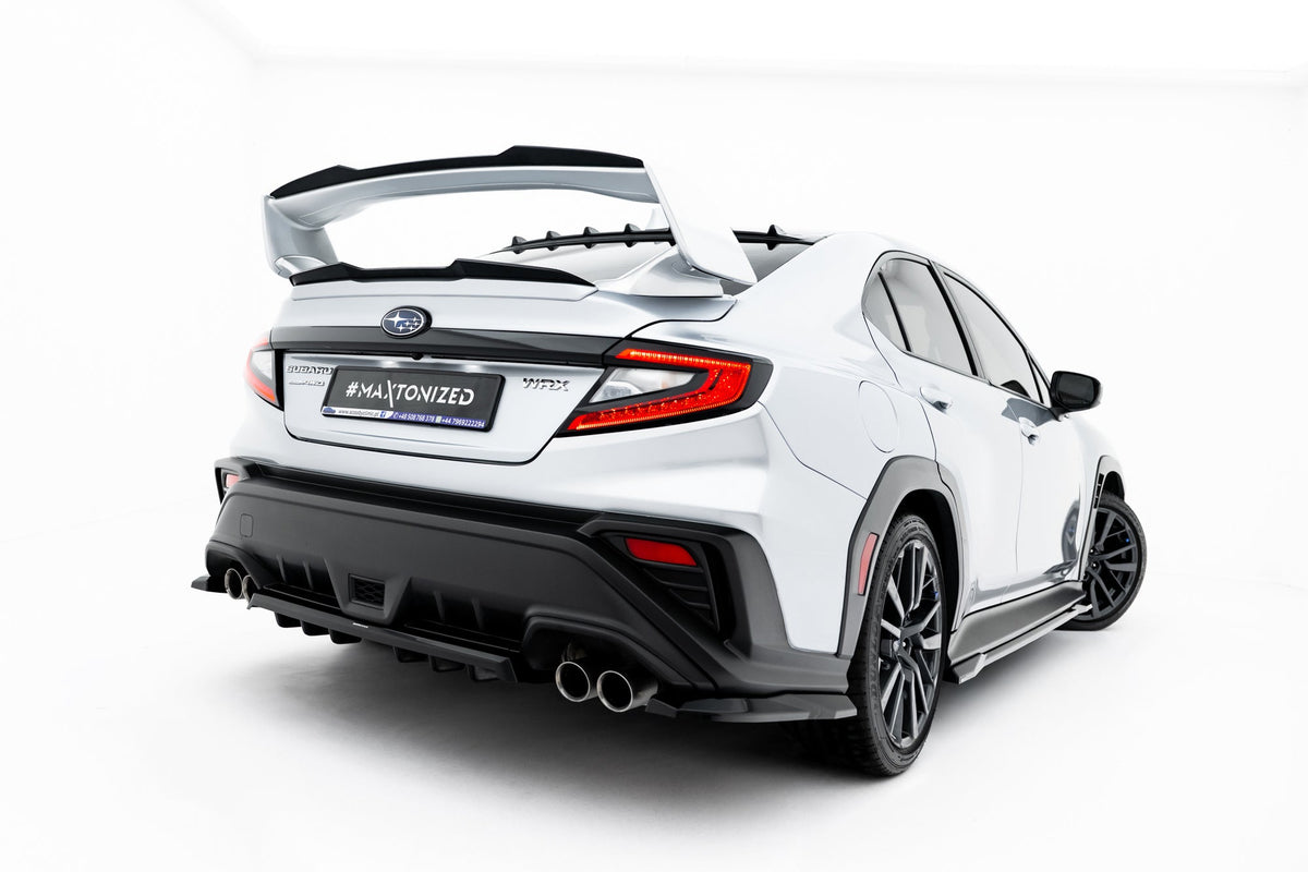 Bakre Splitter (With Vertical Bars) för Subaru WRX STI Mk2