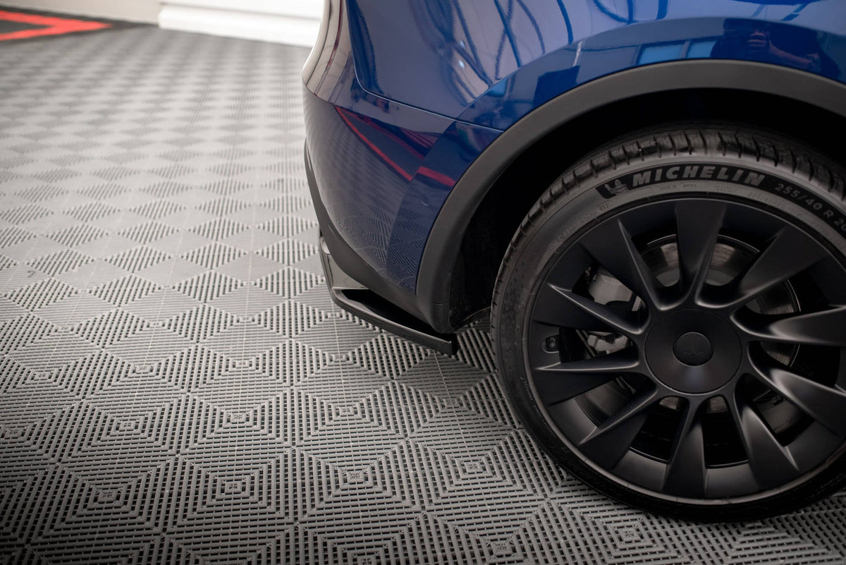 Bakre Splitter (With Vertical Bars) för Tesla Model Y