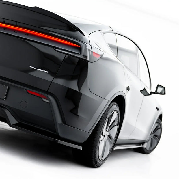 Bakre Splitter (With Vertical Bars) för Tesla Model Y Premium Mk1 Facelift