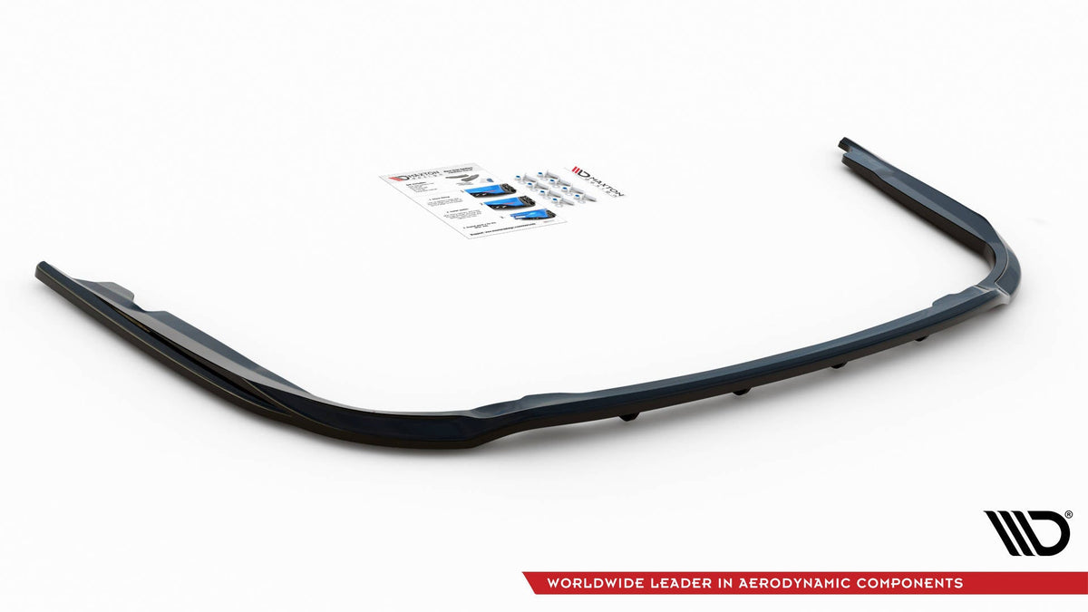 Bakre Splitter (With Vertical Bars) för Toyota Avensis Wagon Mk3 Facelift