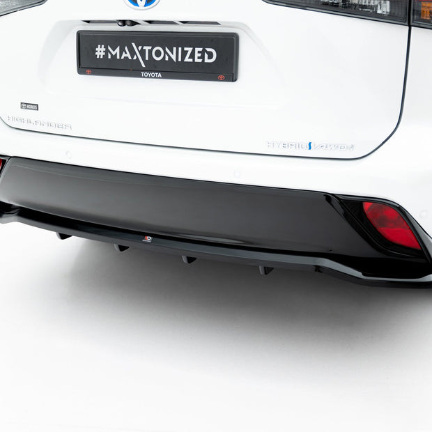 Bakre Splitter (With Vertical Bars) för Toyota Highlander Mk4