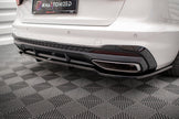 Bakre Splitter (With Vertical Bars) V.1 för Audi A4 S-Line B9 Facelift