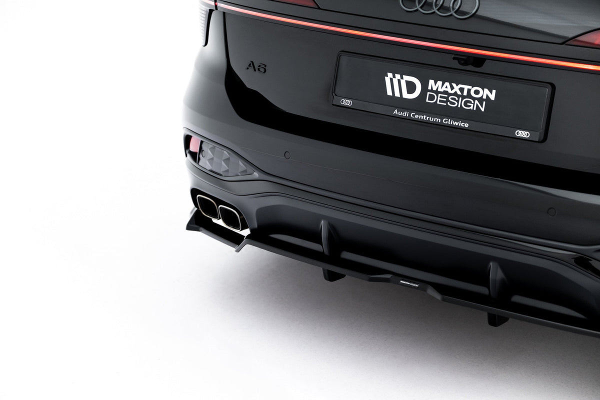 Bakre Splitter (With Vertical Bars) V.1 för Audi A6 S-Line C9