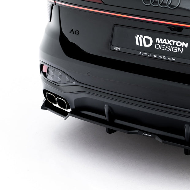 Bakre Splitter (With Vertical Bars) V.1 för Audi A6 S-Line C9