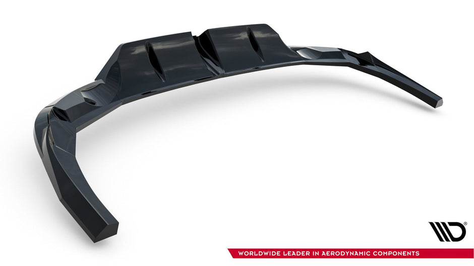 Bakre Splitter (With Vertical Bars) V.1 för Audi RS3 Sedan 8Y Facelift