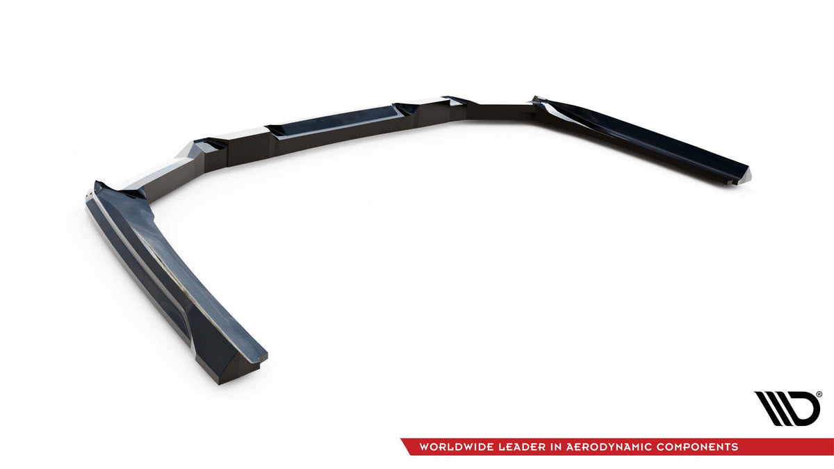 Bakre Splitter (With Vertical Bars) V.1 för BMW 5 / i5 M-Pack Sedan / Touring G60 / G61