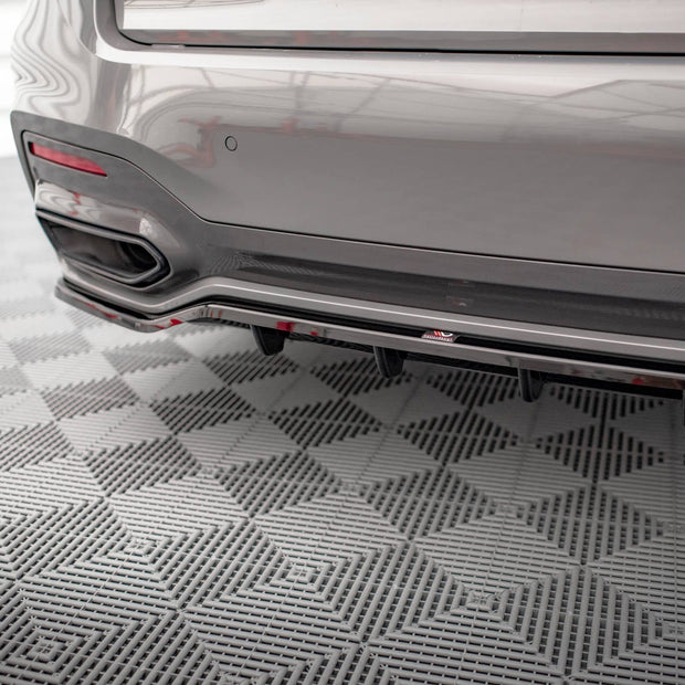 Bakre Splitter (With Vertical Bars) V.1 för BMW 7 M-Pack G11 / G12 Facelift