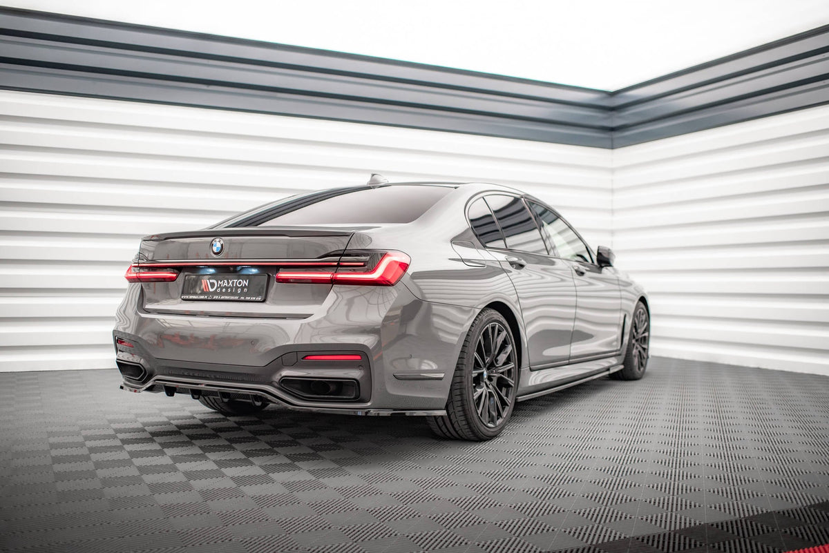 Bakre Splitter (With Vertical Bars) V.1 för BMW 7 M-Pack G11 / G12 Facelift
