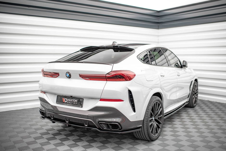 Bakre Splitter (With Vertical Bars) V.1 för BMW X6 M-Pack G06