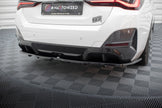 Bakre Splitter (With Vertical Bars) V.1 för BMW i4 M-Pack G26