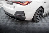 Bakre Splitter (With Vertical Bars) V.1 för BMW i4 M-Pack G26