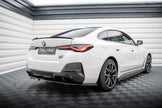 Bakre Splitter (With Vertical Bars) V.1 för BMW i4 M-Pack G26