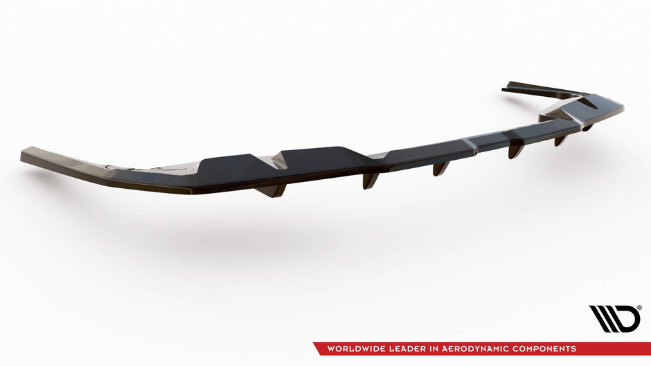 Bakre Splitter (With Vertical Bars) V.1 för BMW i4 M-Pack G26