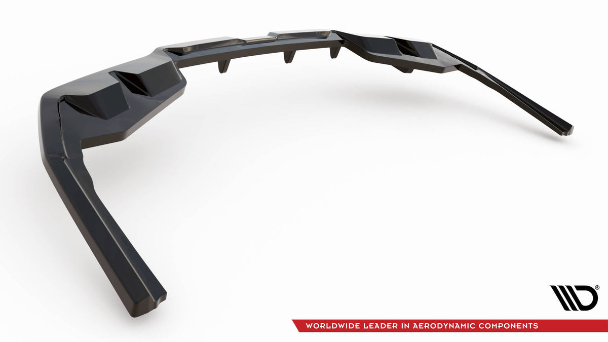 Bakre Splitter (With Vertical Bars) V.1 för BMW i4 M-Pack G26