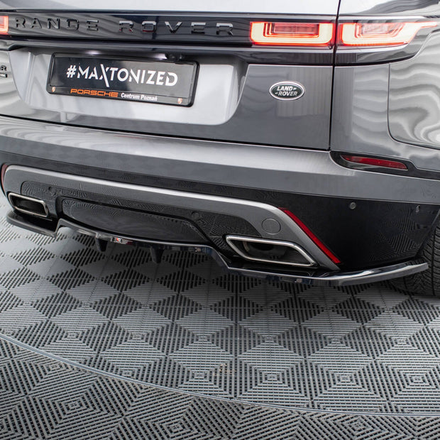 Bakre Splitter (With Vertical Bars) V.1 för Land Rover Range Rover Velar R-Dynamic Mk1