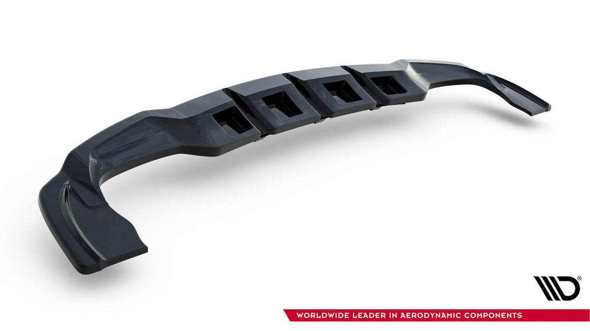 Bakre Splitter (With Vertical Bars) V.1 för Mercedes-Benz GLA 45 AMG