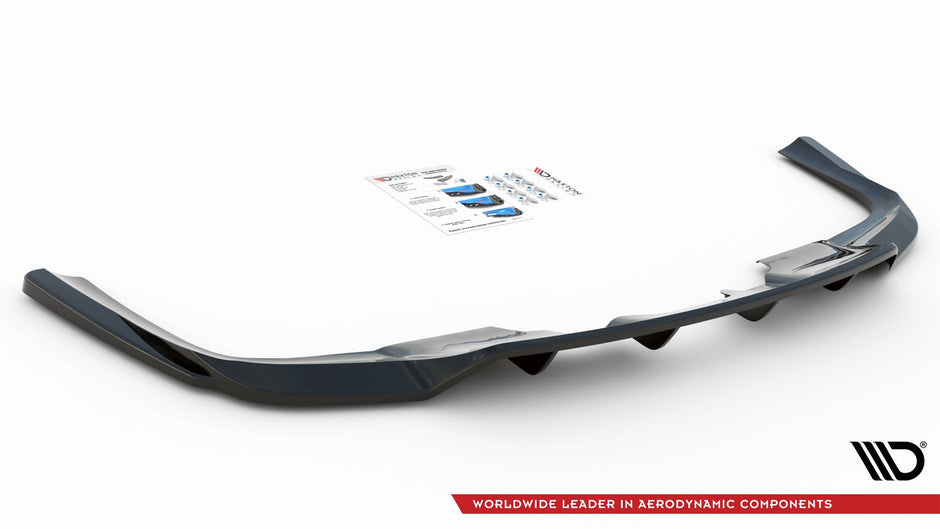 Bakre Splitter (With Vertical Bars) V.1 för Mercedes-Benz GLS AMG-Line X167