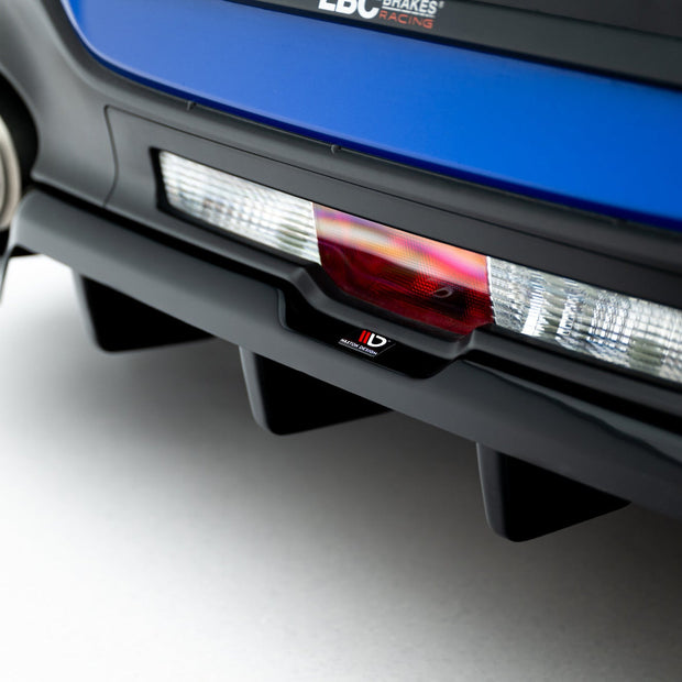 Bakre Splitter (With Vertical Bars) V.1 för Subaru BRZ Mk2