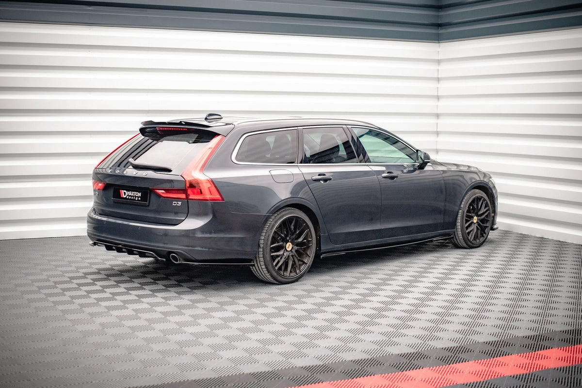 Bakre Splitter (With Vertical Bars) V.1 för Volvo V90 Mk2