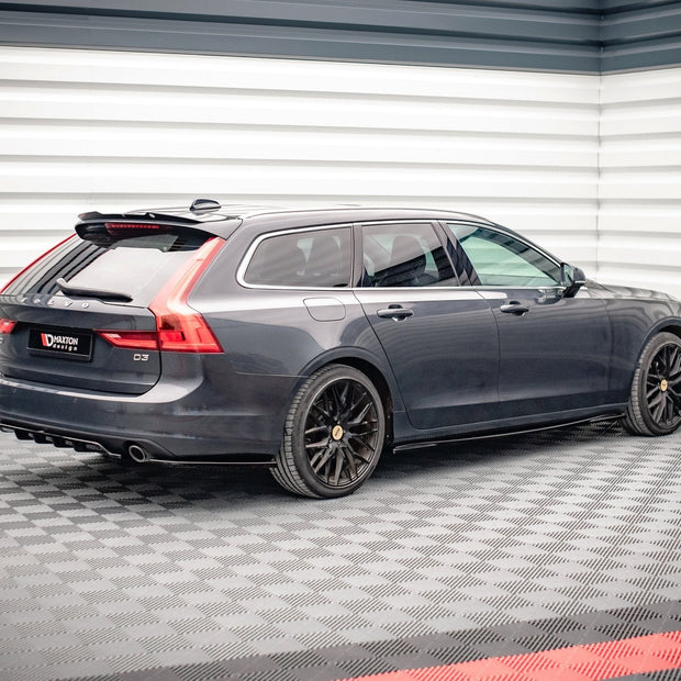 Bakre Splitter (With Vertical Bars) V.1 för Volvo V90 Mk2