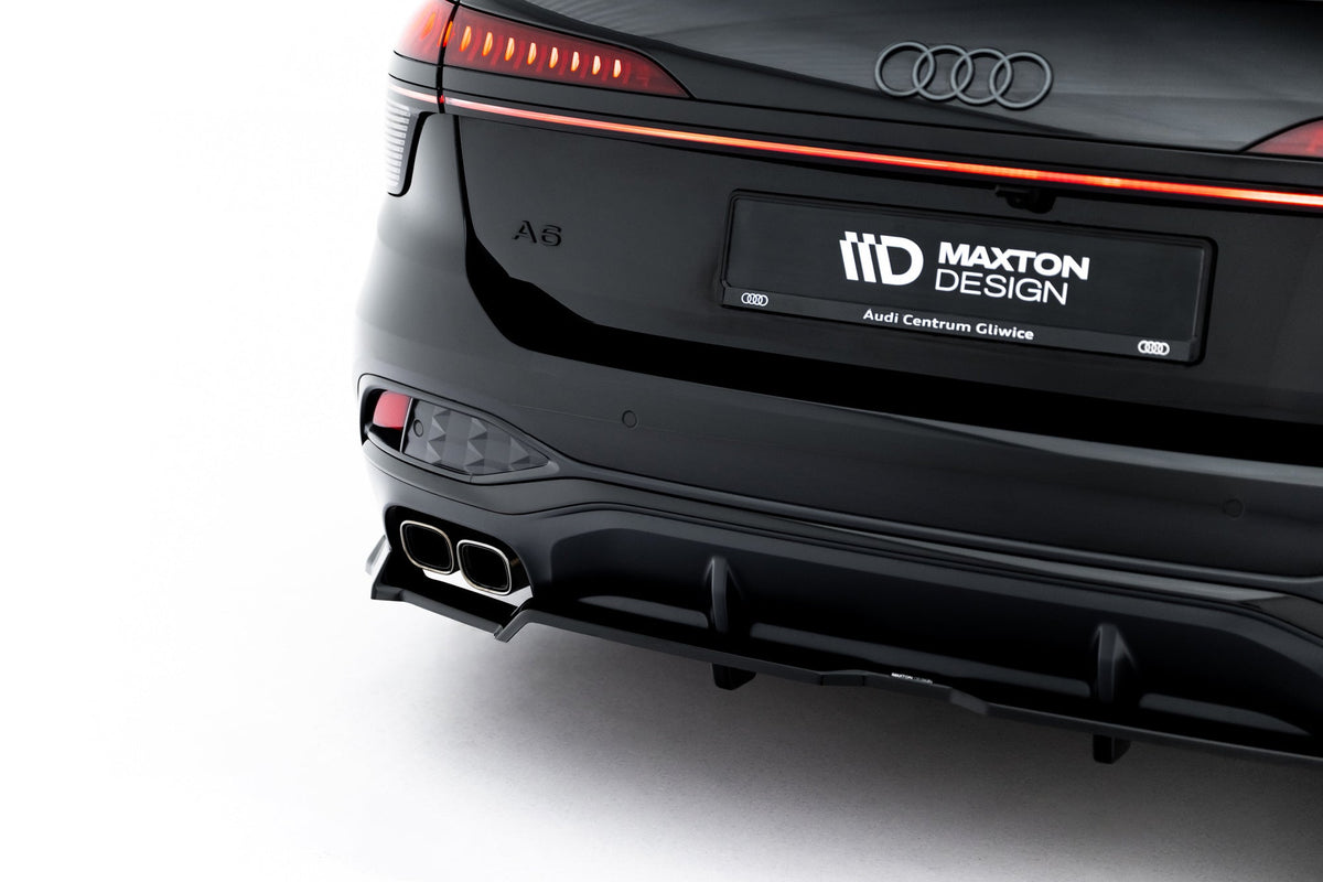 Bakre Splitter (With Vertical Bars) V.2 för Audi A6 S-Line C9
