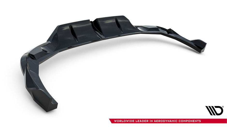 Bakre Splitter (With Vertical Bars) V.2 för Audi RS3 Sedan 8Y Facelift