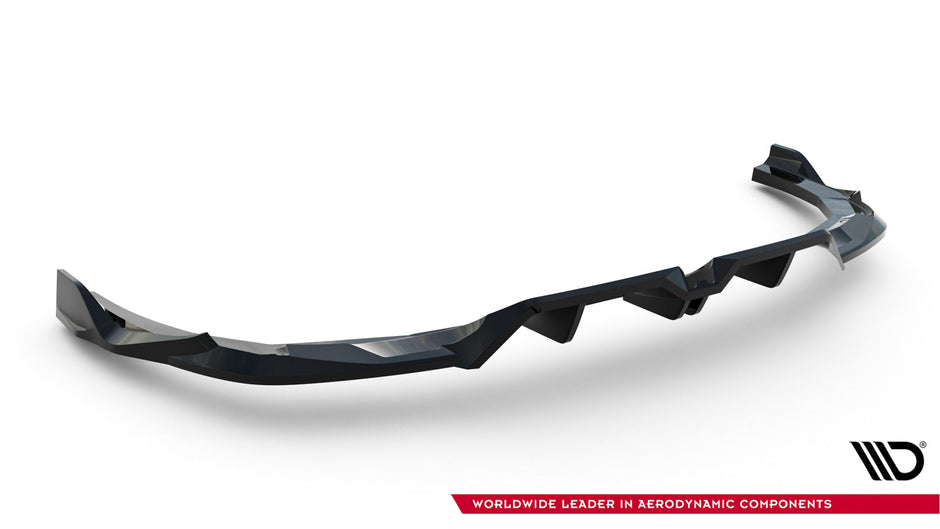 Bakre Splitter (With Vertical Bars) V.2 för Audi RS3 Sedan 8Y Facelift