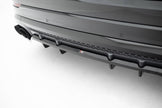 Bakre Splitter (With Vertical Bars) V.2 för Audi SQ8 / Q8 S-Line Mk1 Facelift