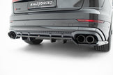 Bakre Splitter (With Vertical Bars) V.2 för Audi SQ8 / Q8 S-Line Mk1 Facelift