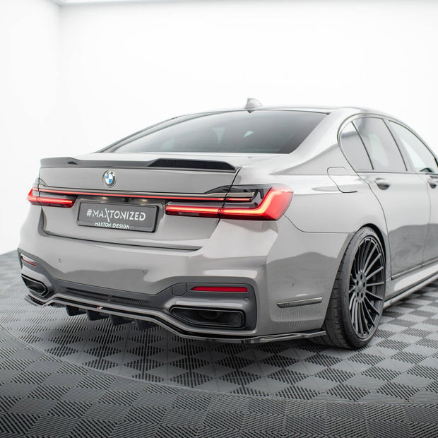Bakre Splitter (With Vertical Bars) V.2 för BMW 7 M-Pack G11 / G12 Facelift