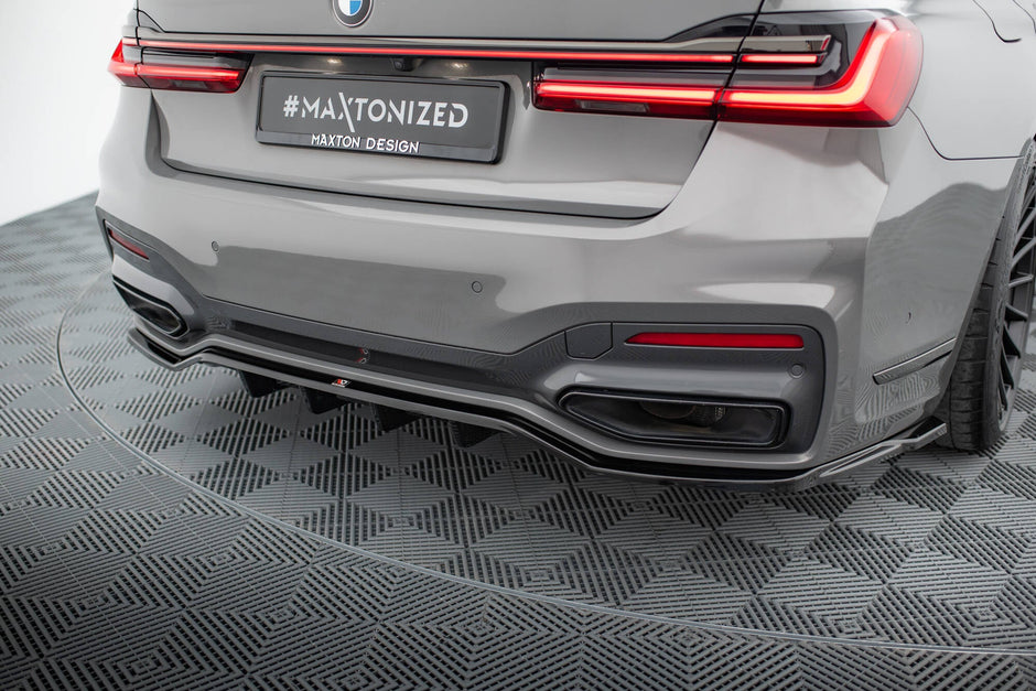 Bakre Splitter (With Vertical Bars) V.2 för BMW 7 M-Pack G11 / G12 Facelift