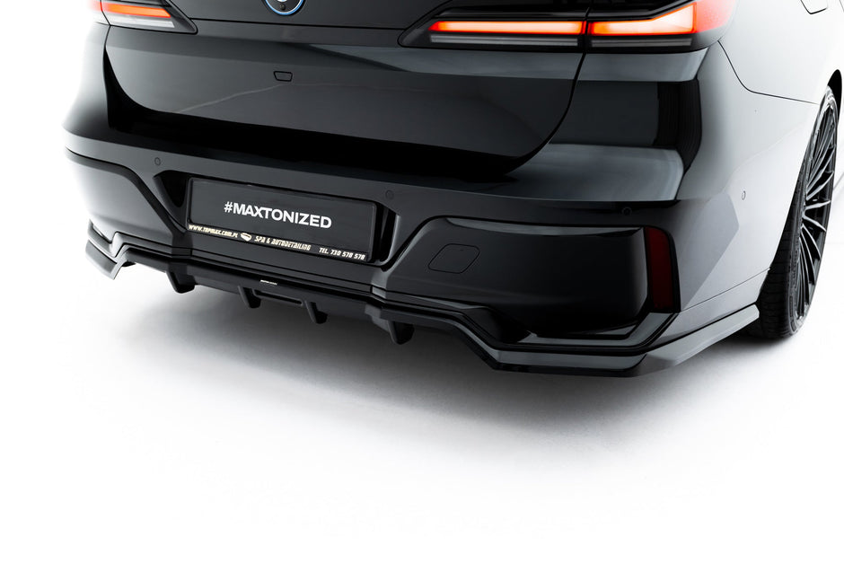 Bakre Splitter (With Vertical Bars) V.2 för BMW 7 M-Pack G70